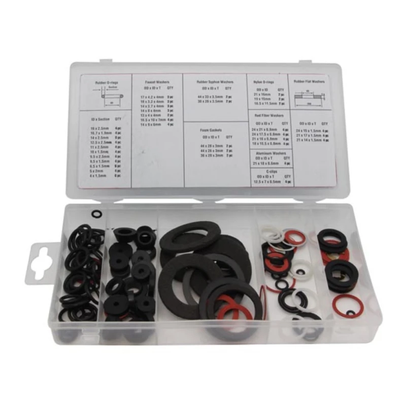 Seals and washers set - 125 pcs