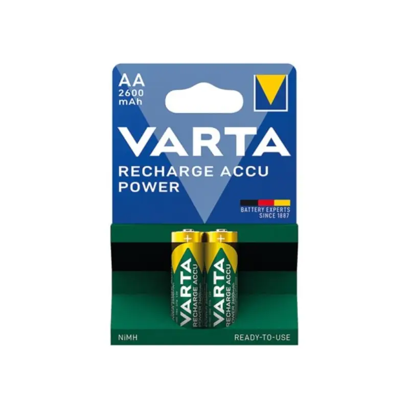Ni-MH aku AA/R6 1.2V-2700mAh 56766.101.402 (2 tk/blister)
