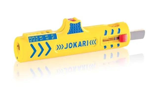 Jokari - Secura No. 15 - инструмент для снятия изоляции с круглых кабелей: 8 - 13 мм Ø