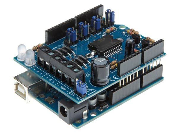 Motor and power board for ARDUINO®