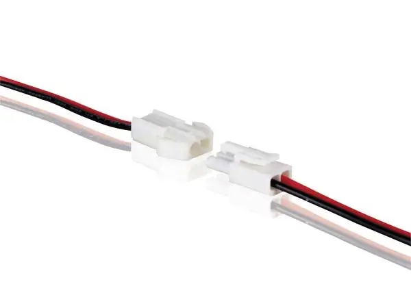 Connector (plug-socket) + cable for single-color LED strips
