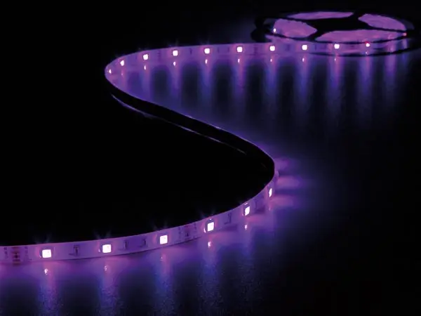 LED riba komplekt: LED riba + kontroller + toiteplokk - RGB - 150 LEDs - 5 m - 12 VDC