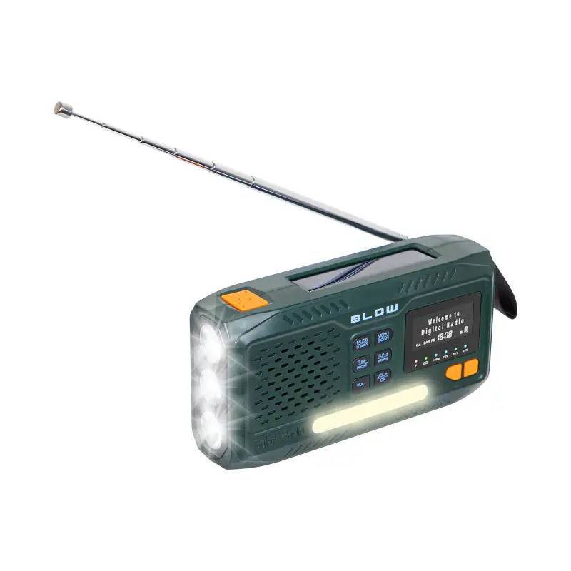 HÄDAABI RAADIO AM/FM/DAB SOLAR/DÜNAMO/USB-C