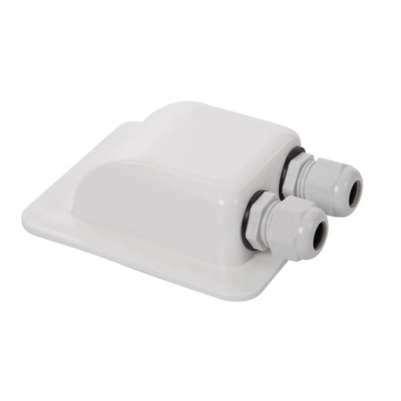 Solar panel junction box - 2 outputs