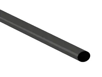 termokahanev rüüs 4.8mm - must - 50 tk