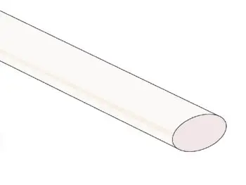 Termokahanev rüüs 9.5mm - läbipaistev - 25 tk