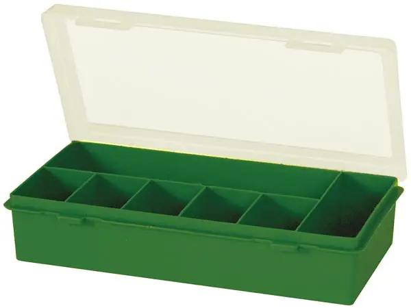 TAYG - komponentide karp - 240 x 140 x 54 mm - 7 sektsiooni