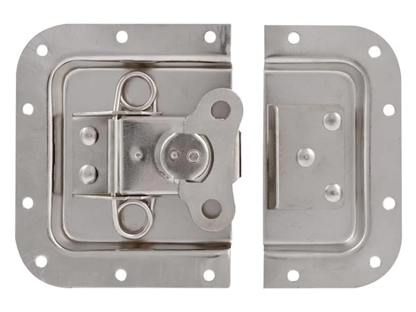 Lock, white metal, 171 x 126mm