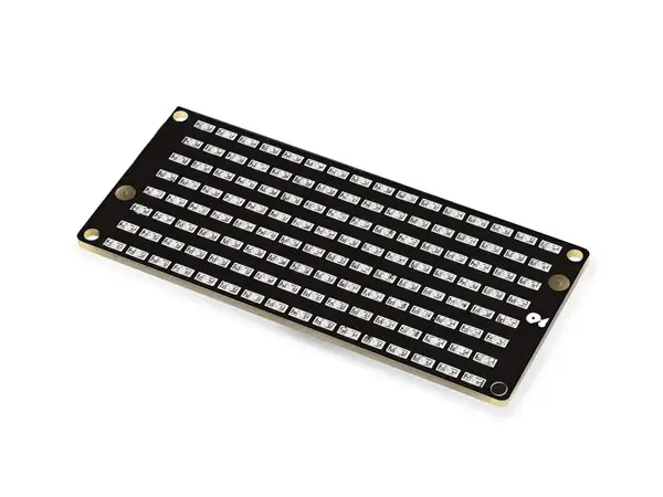I²C 8x16 sinine LED-maatriks