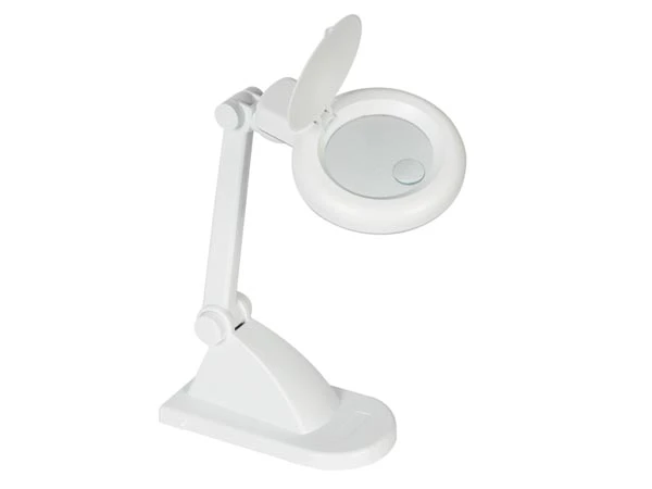 Magnifying lamp 3 + 12 diopters - 12W - white