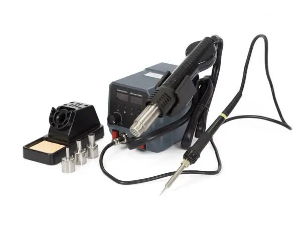 2-in-1 SMD kuuma õhuga jootejaam/lahtijootmisega