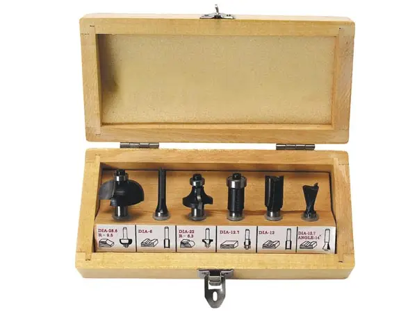 Milling cutters - 6 pcs.