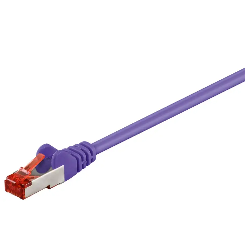 CAT 6 Patch Cable S/FTP (PiMF), violet