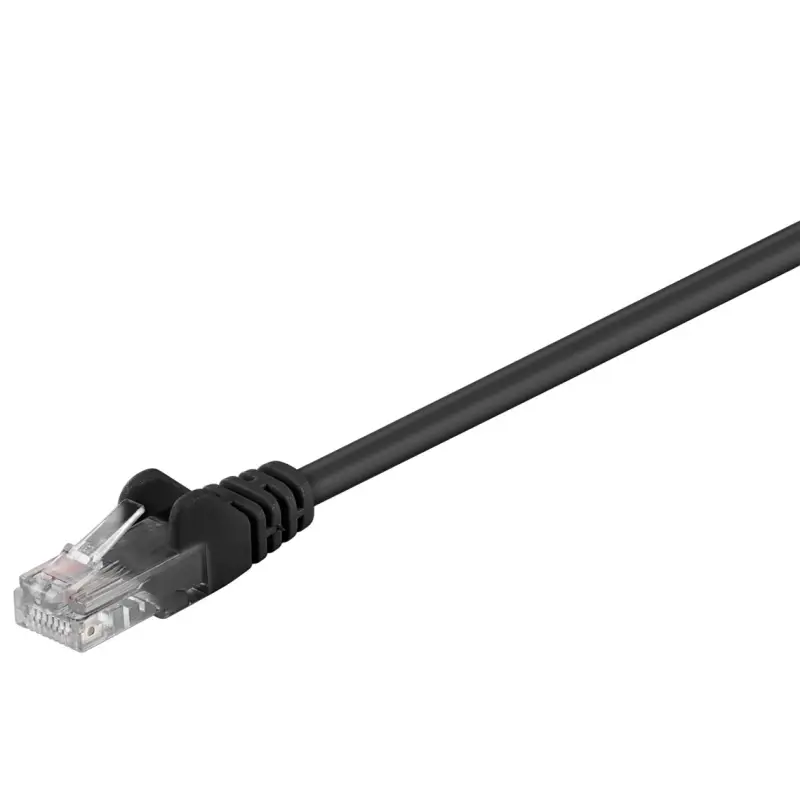 CAT 5e Patch Cable, U/UTP, black