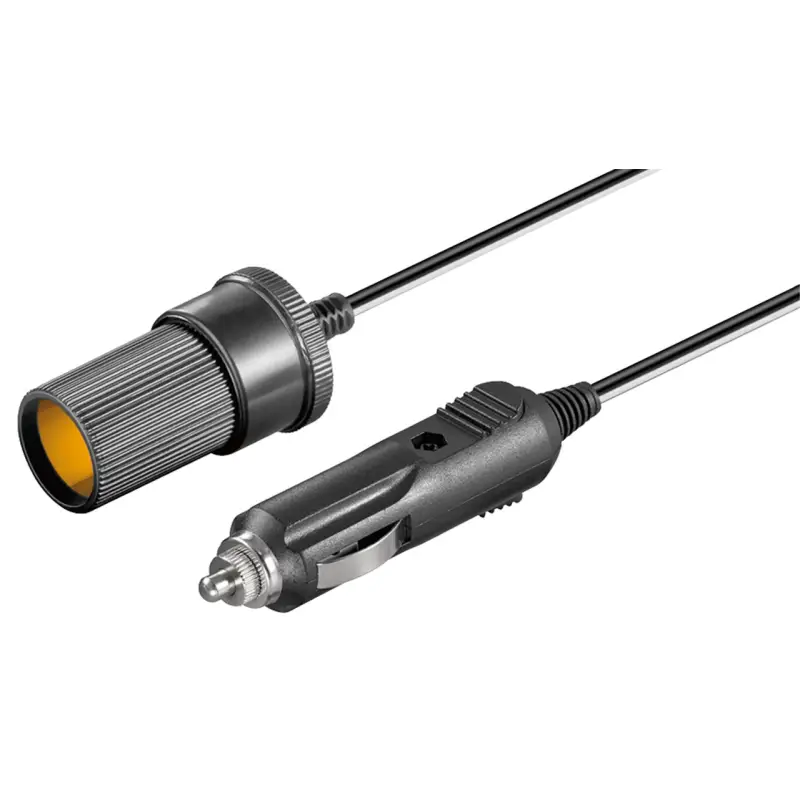 Car Cigarette Lighter Extension, 12 V, 2.0 m
