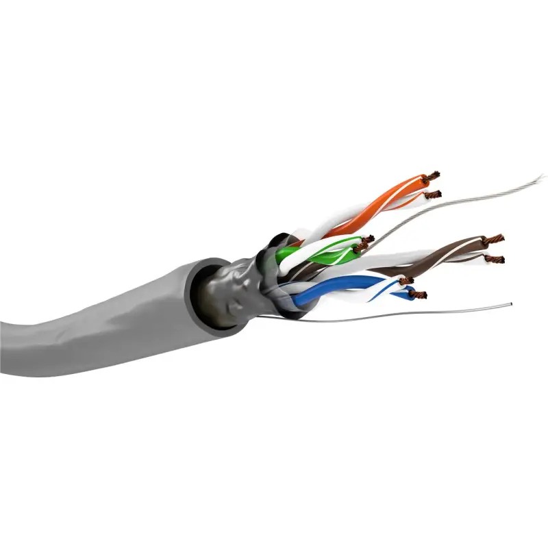 CAT 5e Network Cable, F/UTP, grey