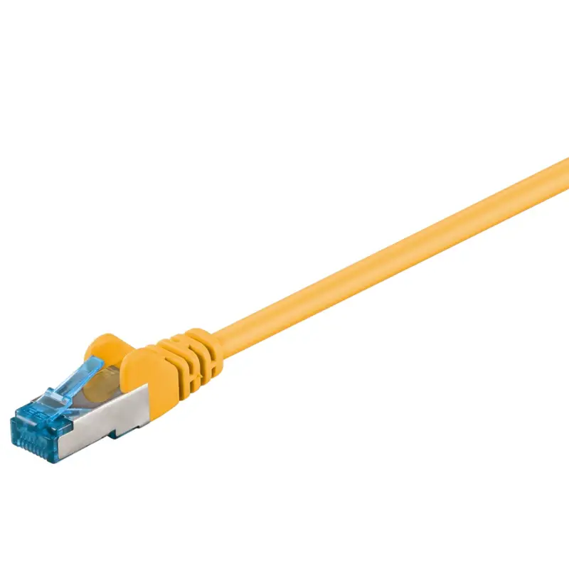 CAT 6A Patch Cable, S/FTP (PiMF), yellow