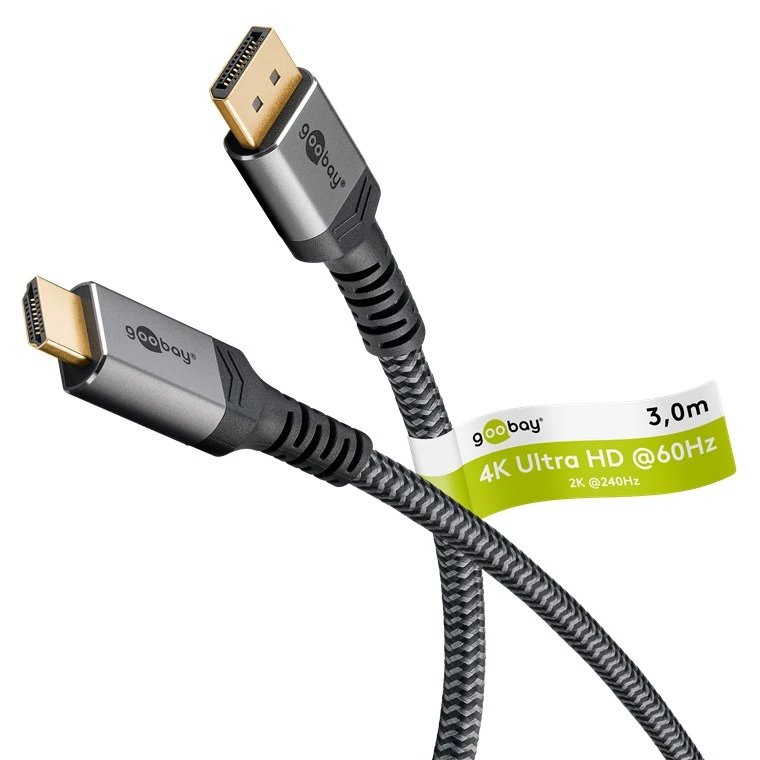 DisplayPort to HDMI Cable