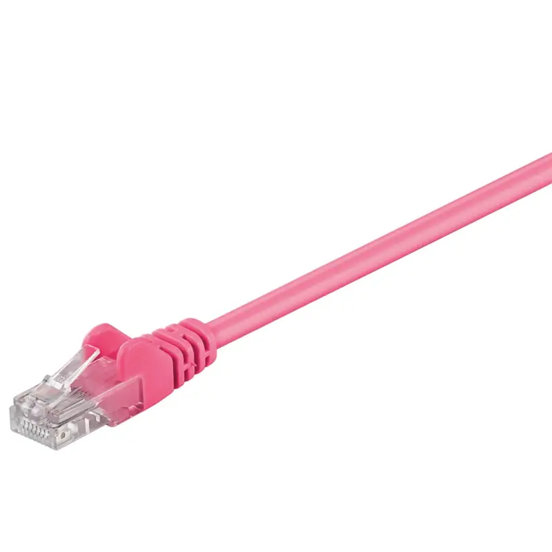 CAT 5e Patch Cable, U/UTP, magenta
