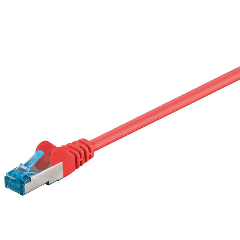 CAT 6A Patch Cable, S/FTP (PiMF), red