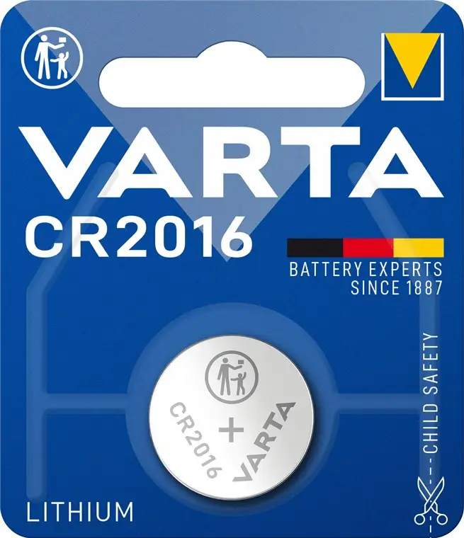 CR2016 (6016) Battery, 1 pc. in blister