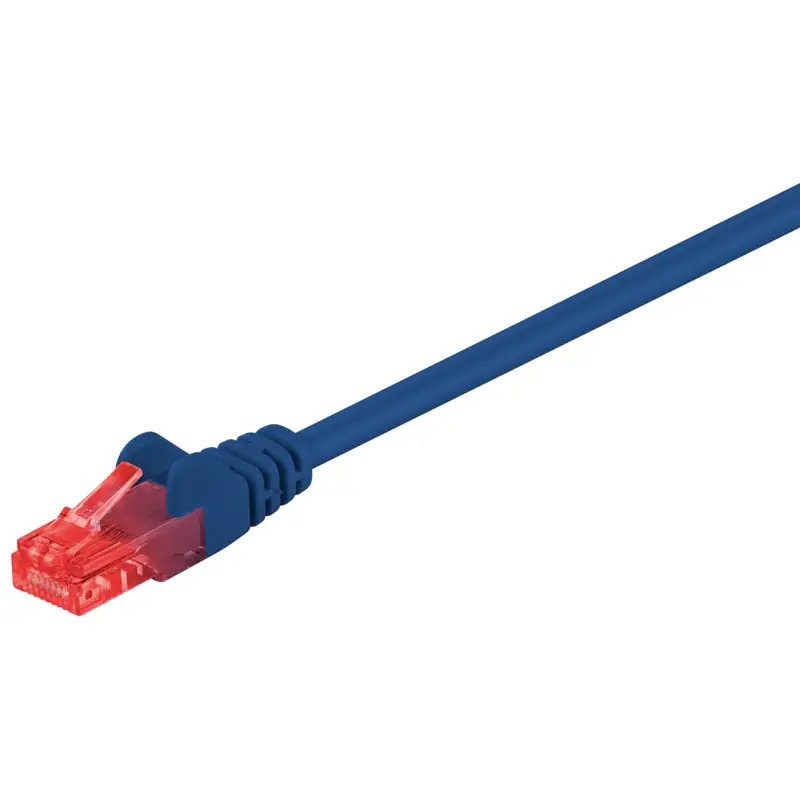 CAT 6 Patch Cable, U/UTP, blue