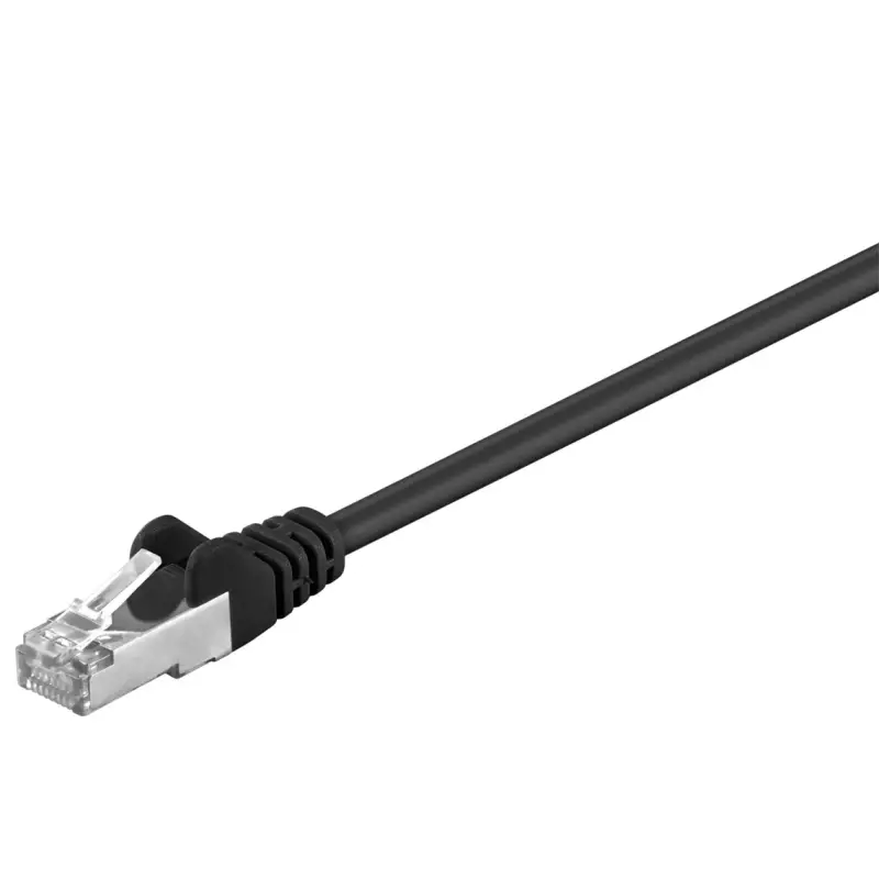 CAT 5e Patch Cable, F/UTP, black
