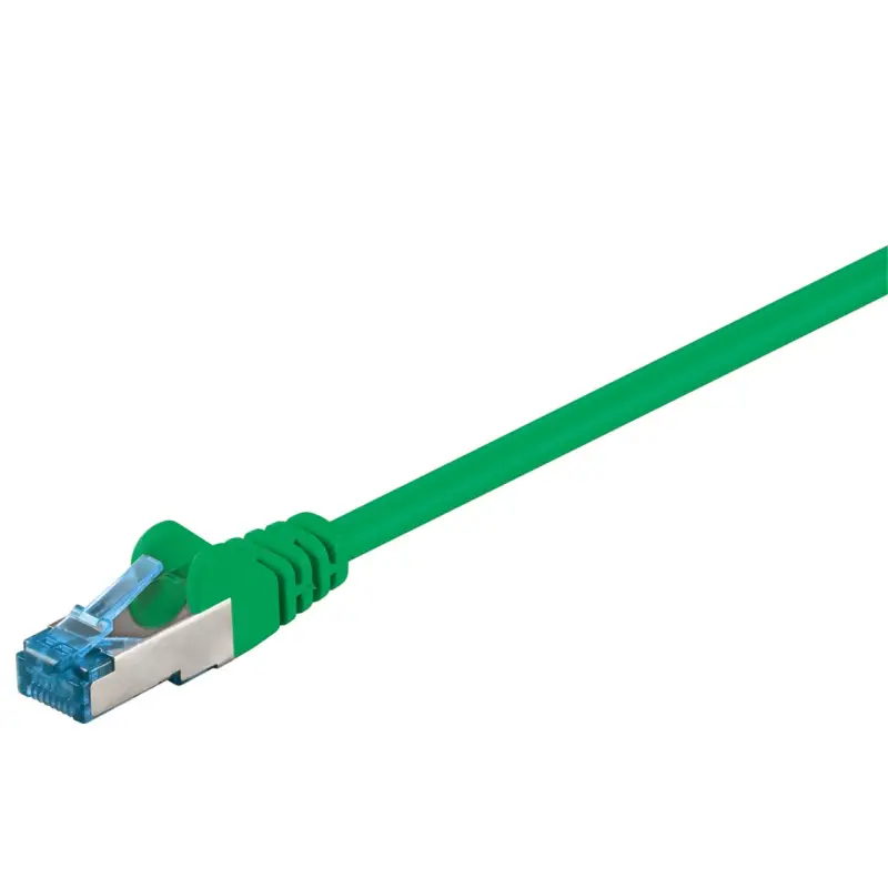 CAT 6A Patch Cable, S/FTP (PiMF), Green