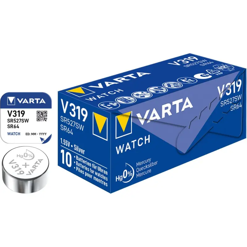 SR64 (V319) Battery, 10 pcs. in box