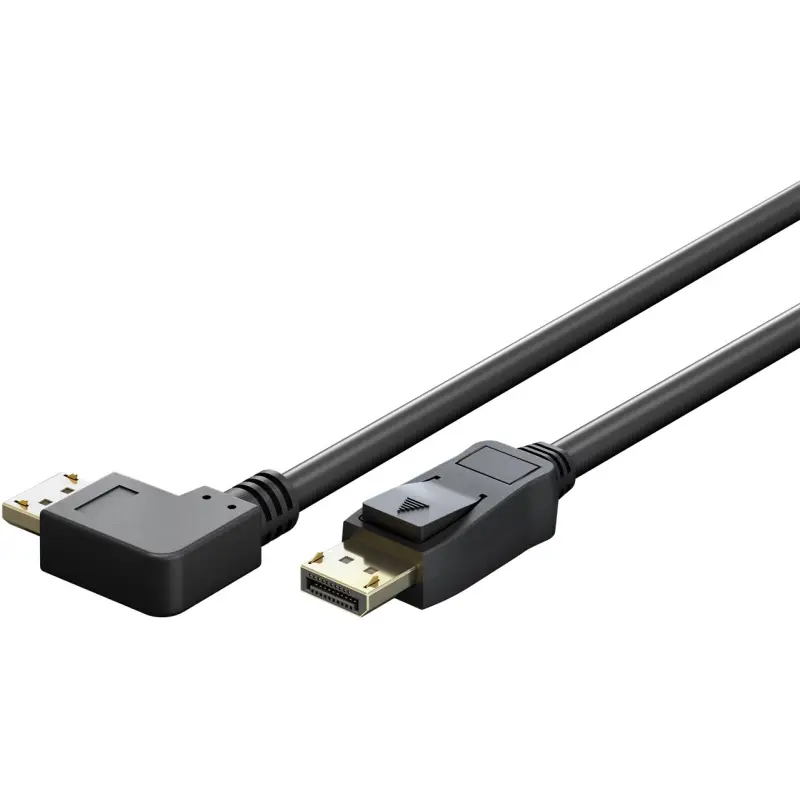 DisplayPort™ Cable 2.0/2.1 angled