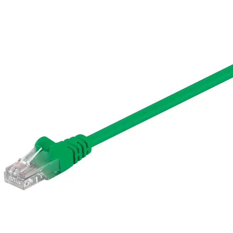 CAT 5e Patch Cable, U/UTP, Green