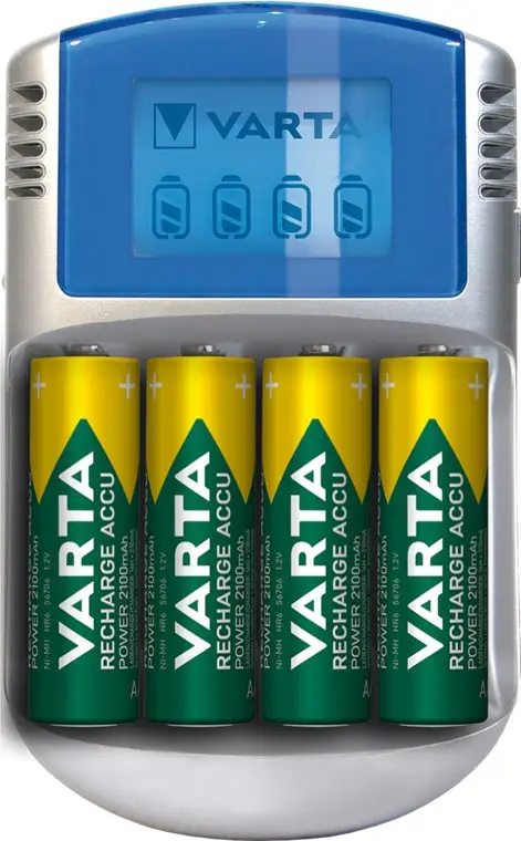 LCD Charger (Type 57070) incl. 4x AA 2600 mAh