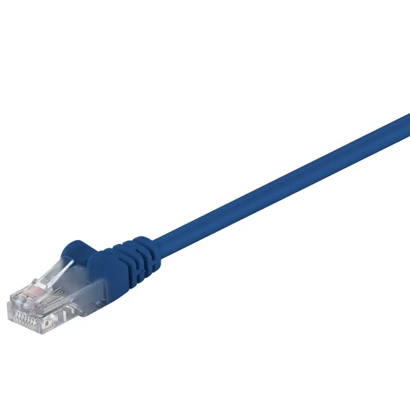 CAT 5e Patch Cable, U/UTP, blue