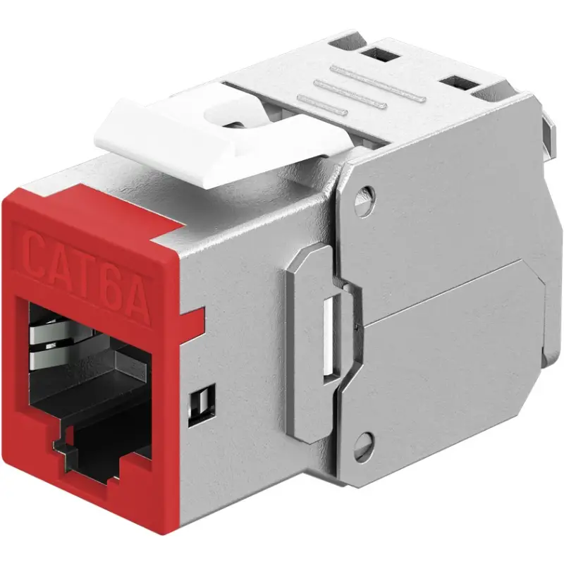 Keystone Module RJ45 CAT 6A, STP, Slim
