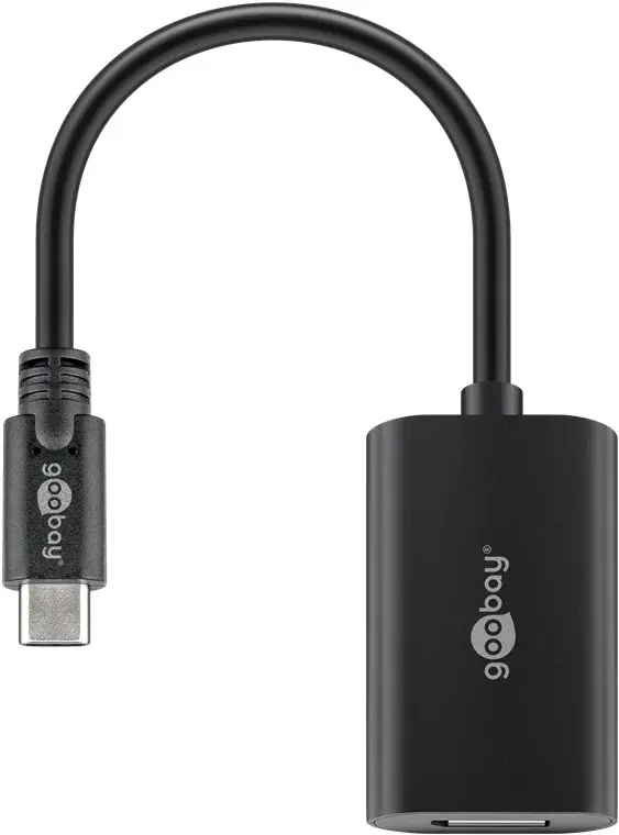 USB-C™ to DisplayPort™ Adapter, 0.2 m, black