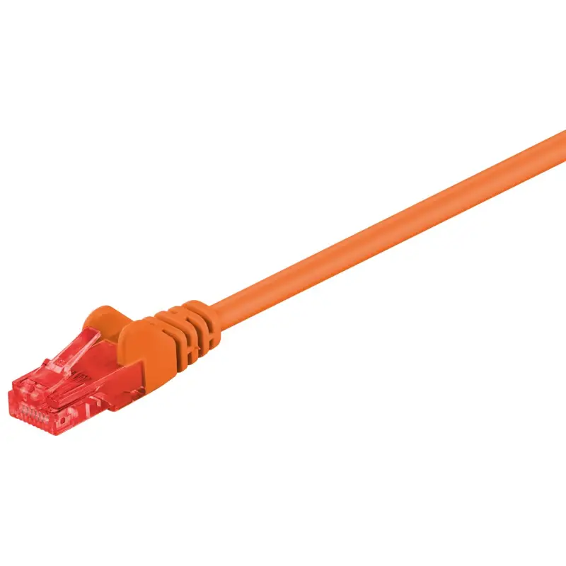 CAT 6 Patch Cable, U/UTP, orange