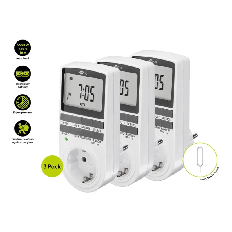 Digital Timer, Set of 3