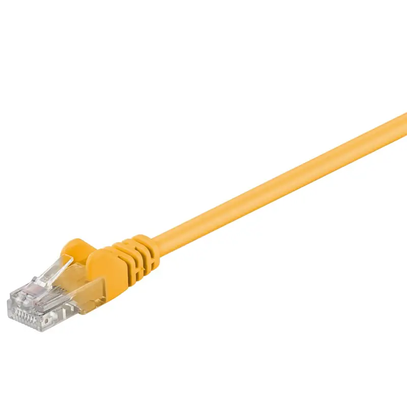 CAT 5e Patch Cable, U/UTP, yellow