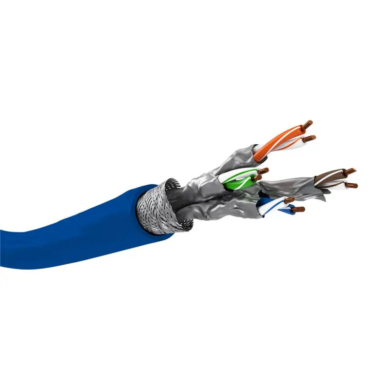 CAT 7A Network Cable, S/FTP (PiMF), blue