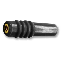 Pesa 1mm, 6A 60V, kullatud, must, 5tk pakis