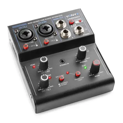 VMM301 3-Channel Mixer with USB Audio Interface