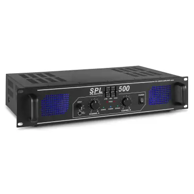 SPL 500 võimendi 2x 250W EQ