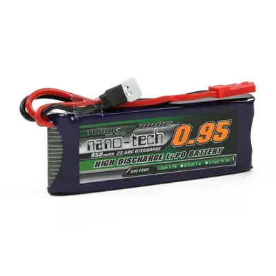 Aku Turnigy nano-tech Li-Po 950mAh 1S 25-50C