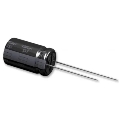 100uf, 10v, rad,EEUFR1A101, kondensaator
