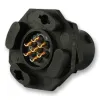 Circular, receptacle, 7 way, jam nut, UTS710E7S