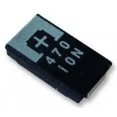 Cap, tant, 220uf, 10v, case d3l,10TPE220MIL