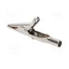 Krokodill metall 4mm 50VDC 5A, max 15mm, Deltron