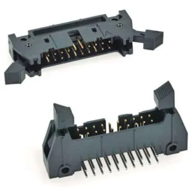 34pin 2*17 2.54mm IDC pistik plaadil lukustiga otse 3M