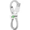 USB-A - USB-C 2.0 kaabel 10cm valge