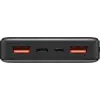 Внешний аккумулятор USB QC3.0 15000mAh 3A metall USB A*2/C/microB